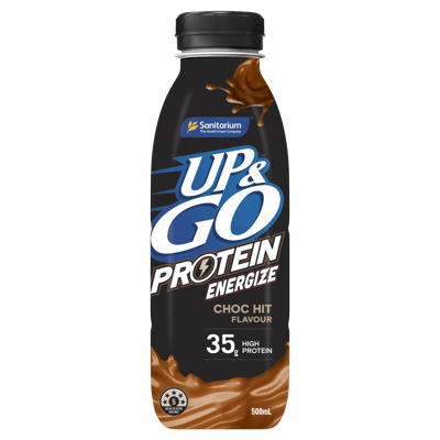 UP&GO™ Protein Energize Choc Flavour Bottle