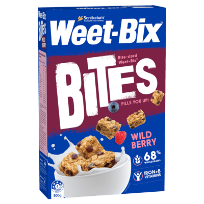 Weet-Bix Wild Berry Bites