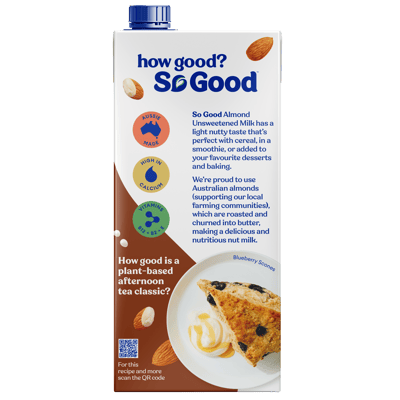 So Good Almond Milk Unsweetened | Sanitarium Health Food Company