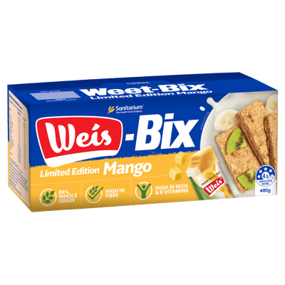 Weet-Bix Limited Edition Mango