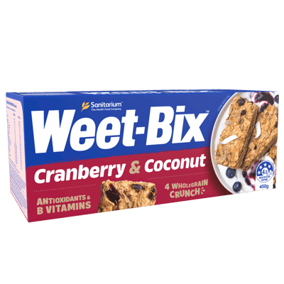 Weet-Bix Cranberry & Coconut