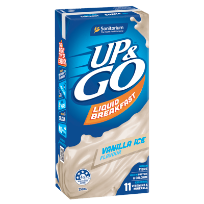 UP&GO Vanilla Ice Flavour