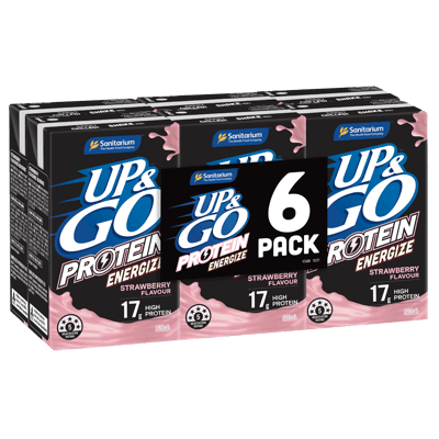 UP&GO™ Protein Energize Strawberry Flavour