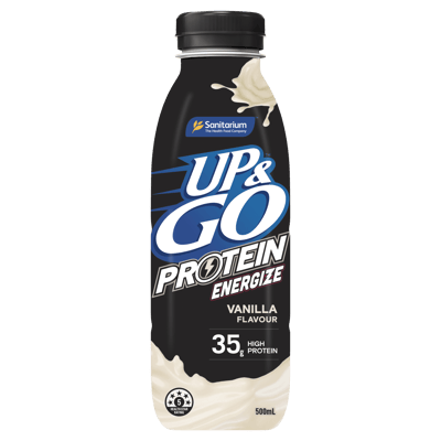 UP&GO™ Protein Energize Vanilla Flavour Bottle